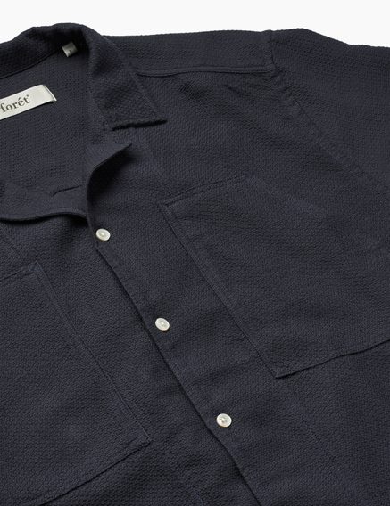 forét — Lagoon Giro Inglese Regular Fit Shirt