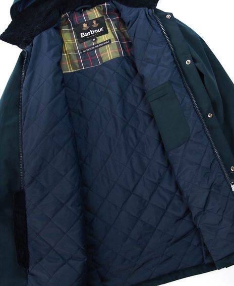 Зимно яке обработено с восък Barbour Ashby Winter - Navy