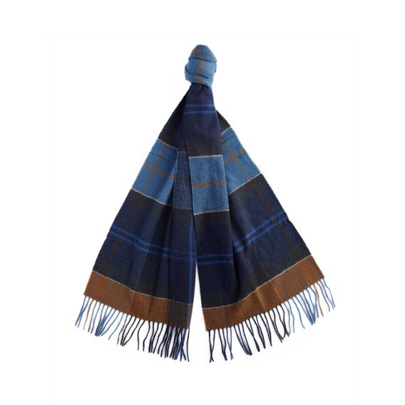 Barbour Inverness Tartan Scarf — Midnight Tartan