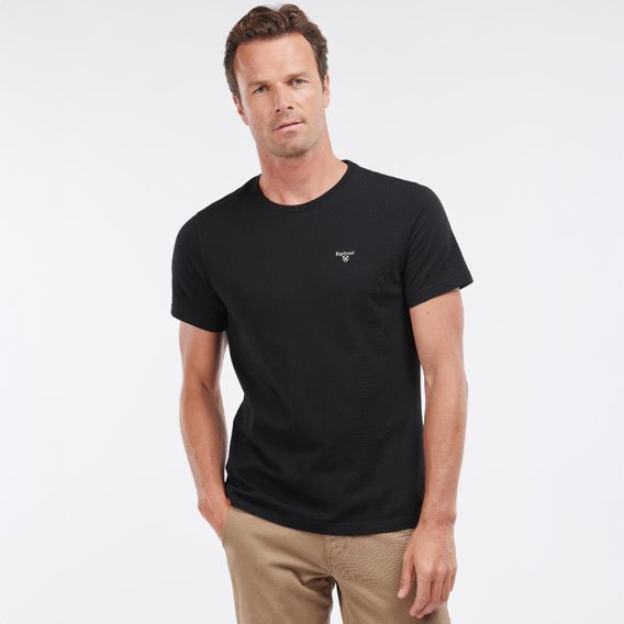 Barbour Essential Sports T-Shirt — Classic Black