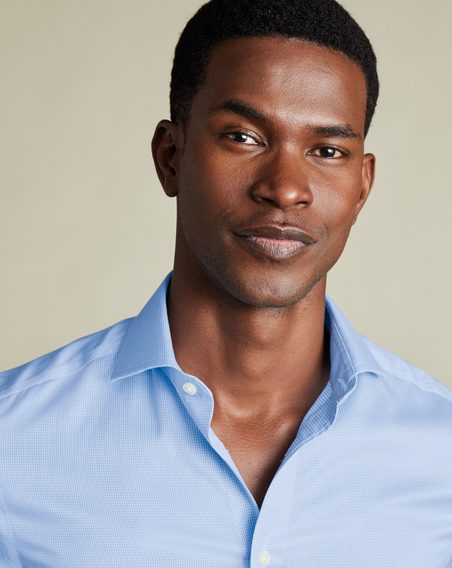 Charles Tyrwhitt Non-Iron Puppytooth Shirt