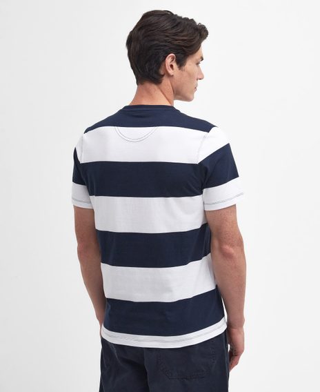 Barbour Whalton Striped T-Shirt — Clasic Navy