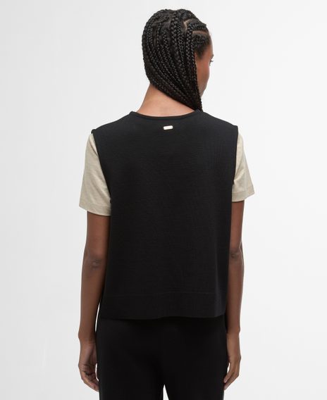 Barbour Maya Zip-Up Tank Top