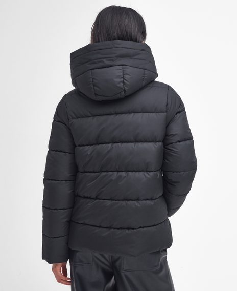 Barbour International Barron Puffer Jacket — Classic Black