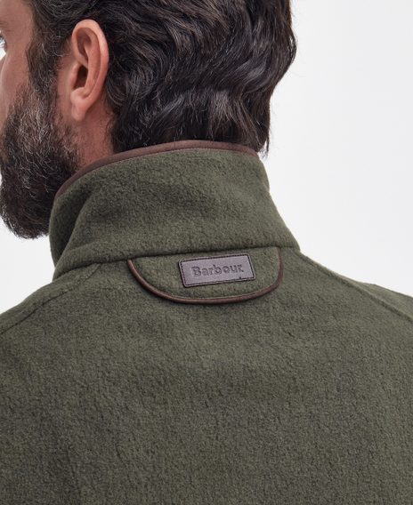 Barbour Langdale Fleece Gilet — Olive