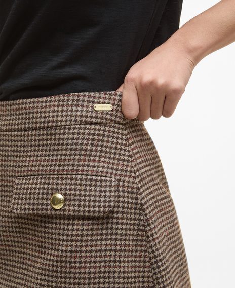 Barbour Sophia Wool Mini Skirt