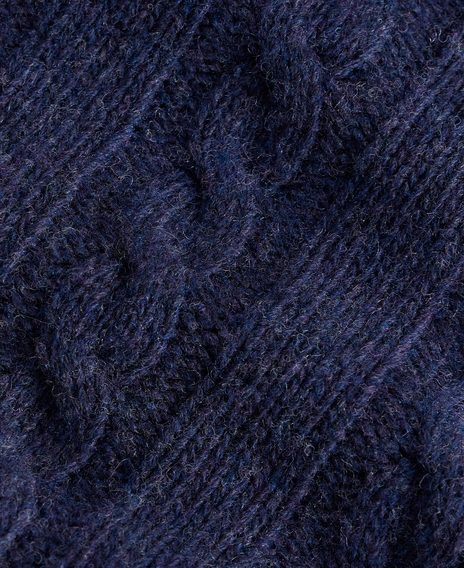 Barbour Duffle Knitted Jumper — Dark Denim