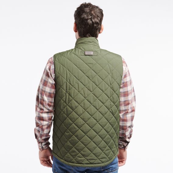 Prošívaná vesta Barbour Fernwood Gilet - Sage