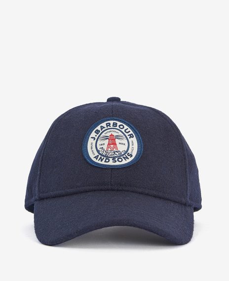 Barbour Hudshaw Sports Cap — Navy
