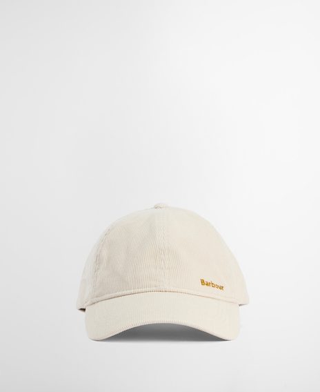 Barbour Oakley Cord Cap — Pearl