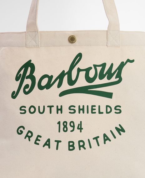 Barbour Script Tote Bag