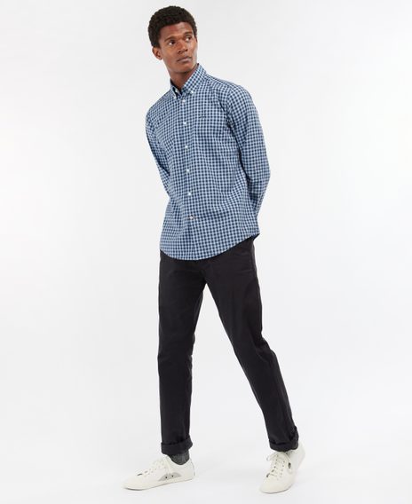 Barbour Merryton Tailored Shirt — Blue