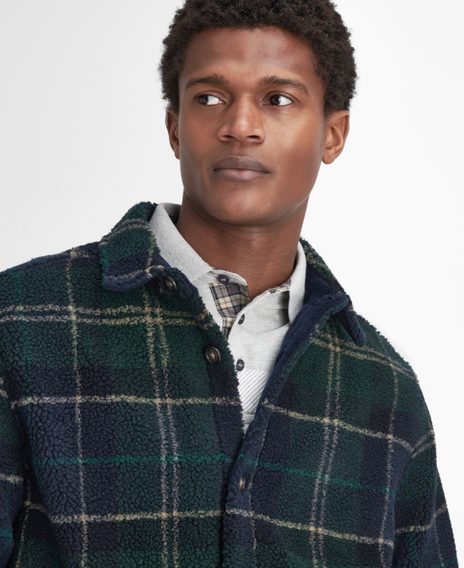 Barbour Bryson Tartan Fleece Overshirt