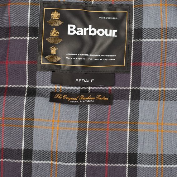 Chlapecká voskovaná bunda Barbour Bedale - černá