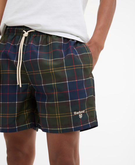 Barbour Staple Tartan Swim Shorts