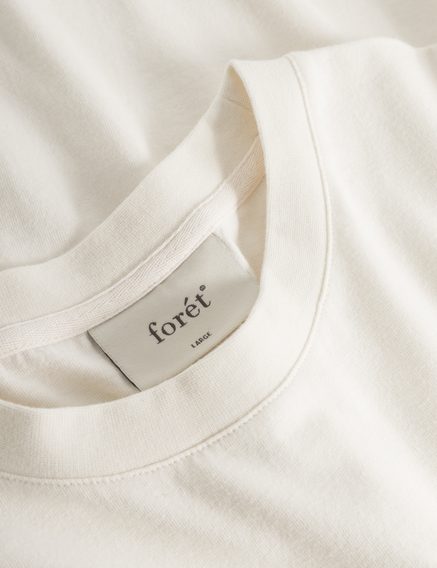 forét Resin T-shirt — Cloud/Black