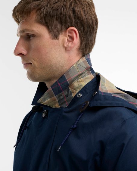 Barbour Lorig Waterproof Mac — Navy