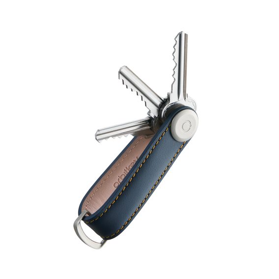 Bazar: Orbitkey 2.0 — Leather Navy