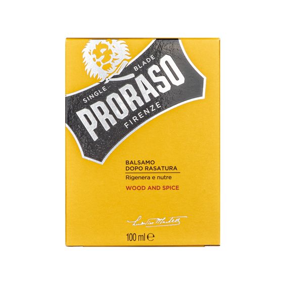 Balzám po holení Proraso - Wood & Spice (100 ml)