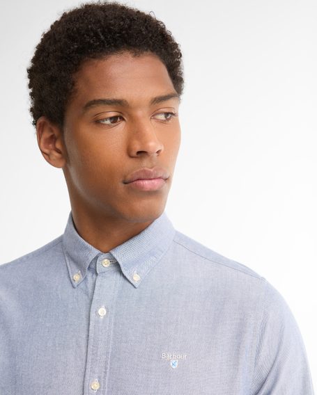 Barbour Oxtown Tailored Shirt — Deep Blue