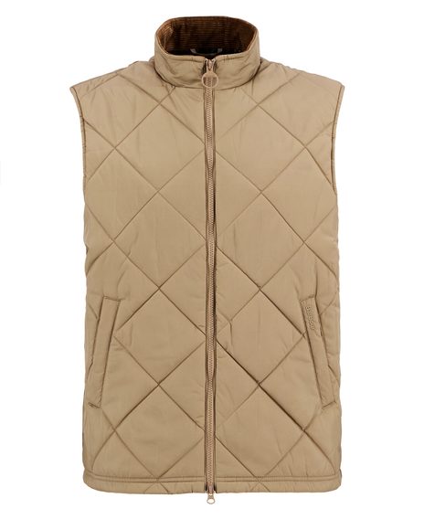 Barbour Finn Gilet — Military Brown
