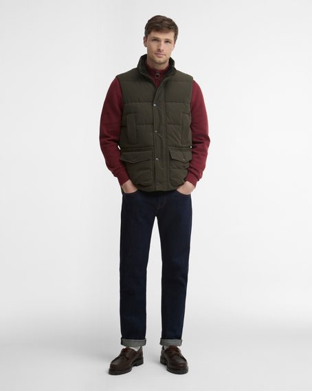 Barbour Lonnen Gilet — Sage