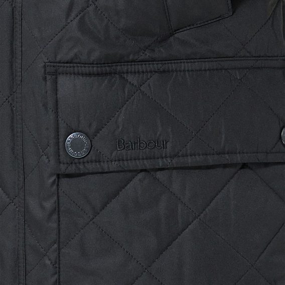 Barbour Ashby Polarquilt Jacket — Classic Black