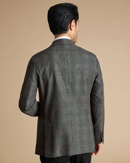 Charles Tyrwhitt Italian Luxury Check Jacket