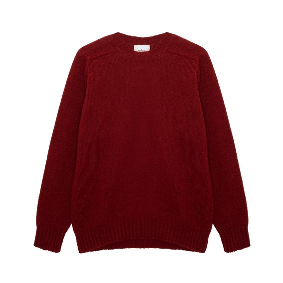 Jamieson's Saddle Shoulder Jumper — Ruby