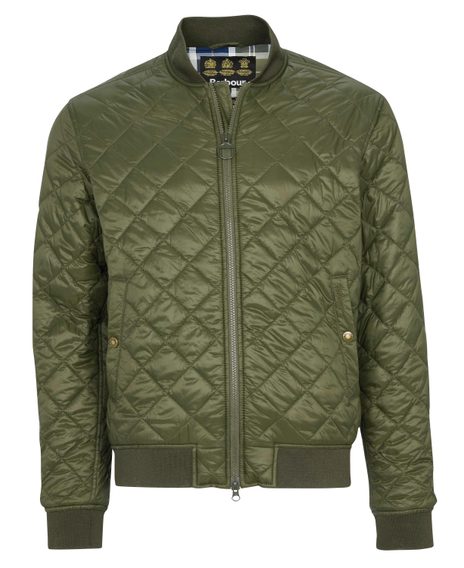 Lehká prošívaná bunda Barbour Gabble - olivová