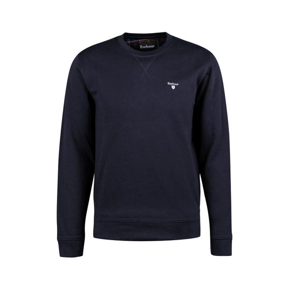 Barbour Ridsdale Crew-Neck Sweatshirt — Navy