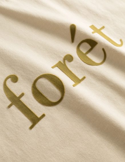 forét Resin T-shirt — Oat