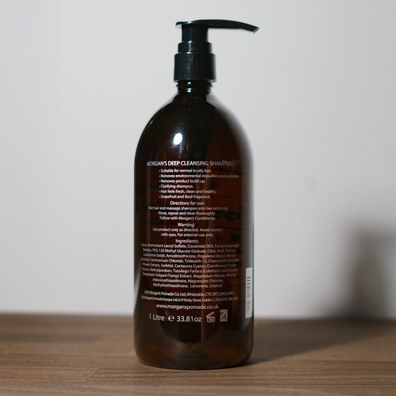 Morgan's Deep Cleansing Shampoo (1000 ml)