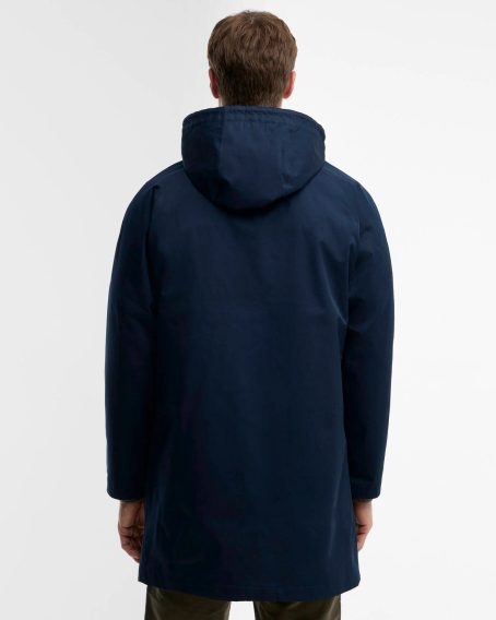 Barbour Lorig Waterproof Mac — Navy