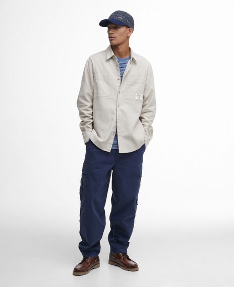 Barbour Angelo Relaxed Long-Sleeved Shirt — Mist