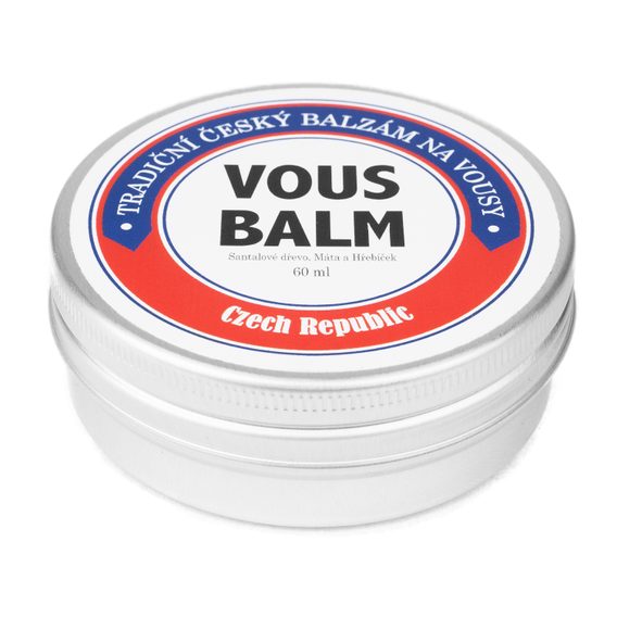 Český balzám na plnovous Vous Balm se santalovým dřevem, mátou a hřebíčkem (60 ml)