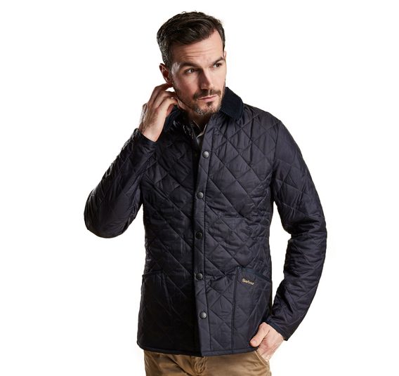 Barbour Heritage Liddesdale Quilted Jacket — Navy