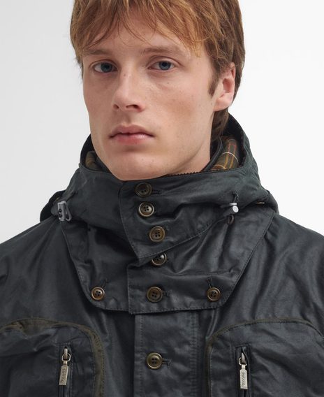 Barbour x TO KI TO Outland Waxed Jacket
