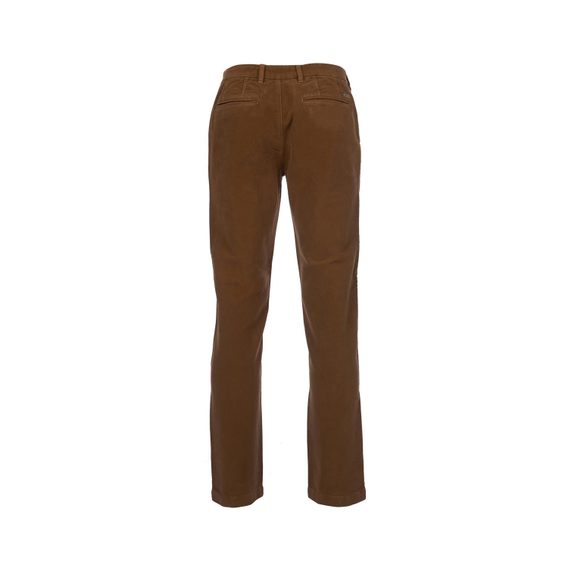 Moleskinové kalhoty Barbour Neuston Moleskin - Sandstone