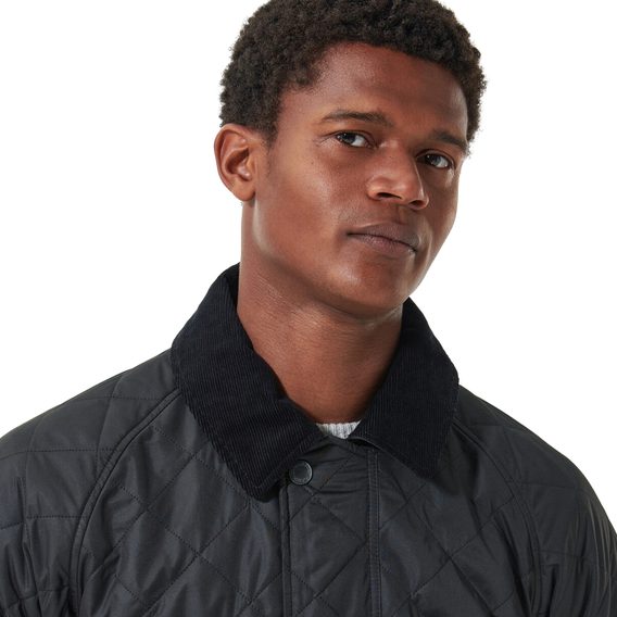 Barbour Ashby Polarquilt Jacket — Classic Black