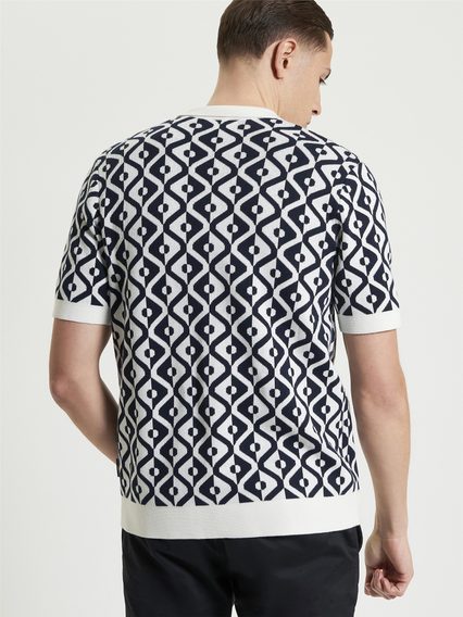 Ben Sherman — Tile Resort Knitted Shirt