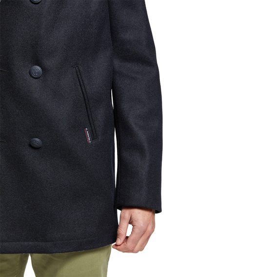Armor Lux Kermor Peacoat — Navy
