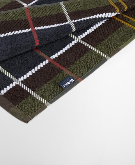 Barbour Tartan Beach Towel