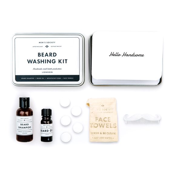 Krabička pro vymydlené vousy