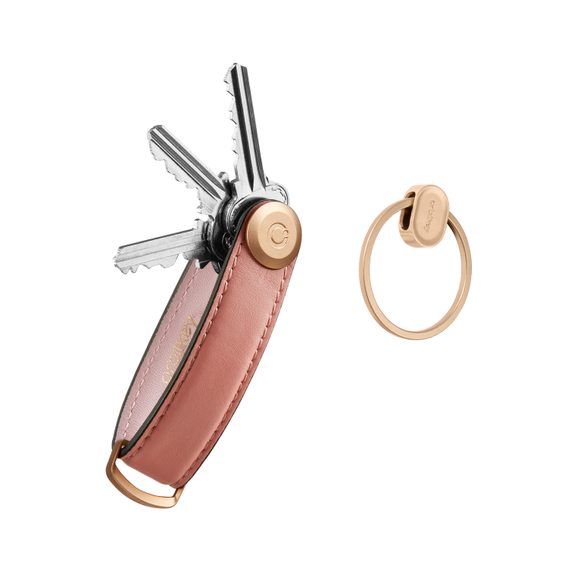 Orbitkey Key Organiser Set + Ring — Rose Gold