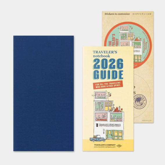 Traveler's Notebook — 2026 Second Half Weekly Diary + Memo