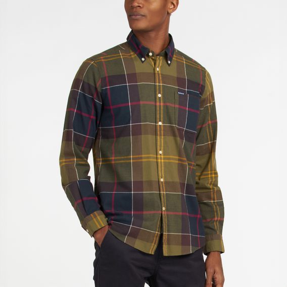 Barbour Glendale Tailored Fit Shirt — Classic Tartan