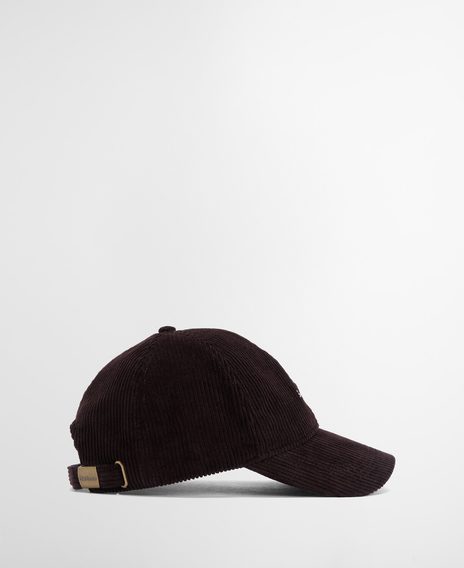 Barbour Preston Cord Cap — Brown