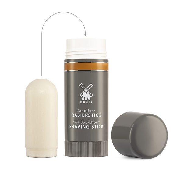 Mühle Shaving Soap Stick Refill — Sea Buckthorn