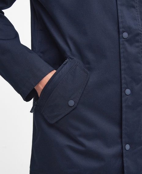 Barbour City Chelsea Waterproof Jacket — Navy